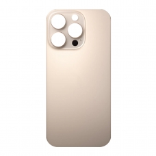 Tapa trasera para iPhone 16 Pro Max titanio color desierto