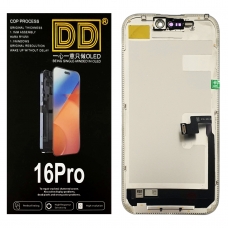 Pantalla completa para iPhone 16 Pro negra OLED(DD)