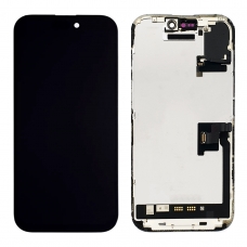 Pantalla completa para iPhone 16 Pro negra original desmontaje