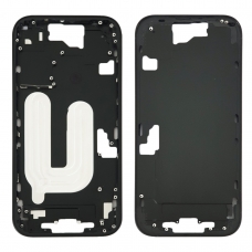 Carcasa intermedia para iPhone 16 negra