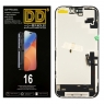 Pantalla completa para iPhone 16 negra OLED(DD)