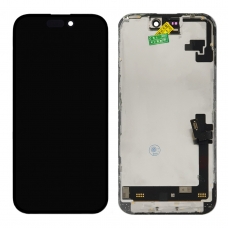 Pantalla completa para iPhone 16 negra original reparada