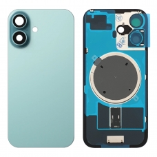 Tapa trasera con soporte para iPhone 16 verde