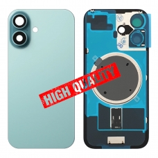 Tapa trasera con soporte tallada en frío integrado para iPhone 16 verde