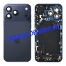 Chasis con piezas para iPhone 17 Pro Max azul oscuro original desmontaje