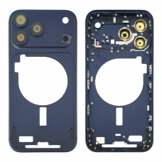 Chasis trasero para iPhone 17 Pro Max azul oscuro