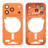 Chasis trasero para iPhone 17 Pro naranja