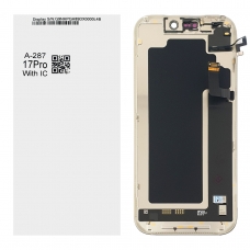 Pantalla completa con ic para iPhone 17 Pro negra original(Service Pack)