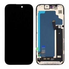 Pantalla completa para iPhone 17 Pro negra dura JK IN-CELL