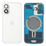 Tapa trasera con soporte tallada en frío integrado para iPhone 17 blanca
