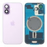 Tapa trasera con soporte tallada en frío integrado para iPhone 17 lavanda