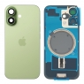 Tapa trasera con soporte tallada en frío integrado para iPhone 17 verde 