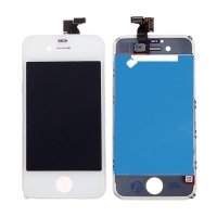 Pantalla completa para iPhone 4S blanca