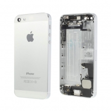 Chasis trasero con piezas para iPhone 5G blanco