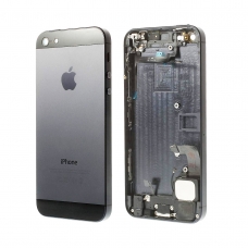 Chasis trasero con piezas para iPhone 5G negro