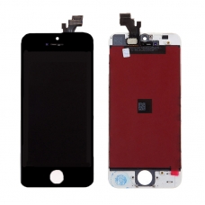Pantalla completa para iPhone 5G negra compatible