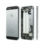 Tapa trasera  negra con componentes para iPhone 5S