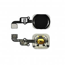 Flex con botón de menú negro para iPhone 6G/6 PLUS 