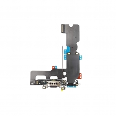Circuíto flex con conector de carga y accesorios negro para iPhone 7 PLUS de 5.5" original desmontaje