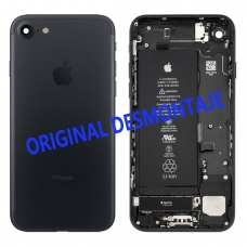 Chasis con piezas para iPhone 7G de 4.7" negro original desmontaje