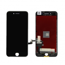 Pantalla completa para iPhone 7 7G negra original reparada