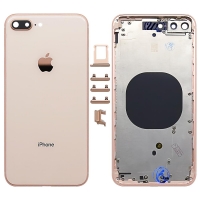 Chasis dorado sin piezas para iPhone 8 PLUS