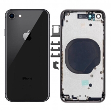 Chasis negro sin piezas para iPhone 8G