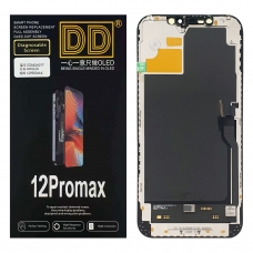 Pantalla completa para iPhone 12 Pro Max SOFT OLED DIAGNÓSTICO negra(DD)