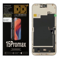 Pantalla completa para iPhone 15 Pro Max SOFT OLED DIAGNÓSTICO negra(DD)