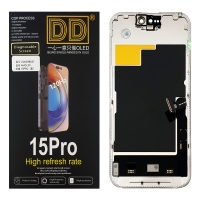 Pantalla completa para iPhone 15 Pro SOFT OLED DIAGNÓSTICO negra(DD)