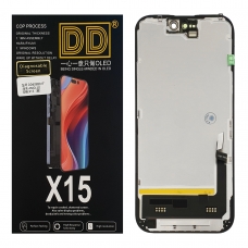 Pantalla completa para iPhone 15 SOFT OLED DIAGNÓSTICO negra(DD)