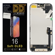 Pantalla completa para iPhone 16 SOFT OLED DIAGNÓSTICO negra(DD)