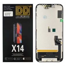 Pantalla completa para iPhone 14 negra SOFT OLED(DD)