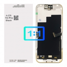 Pantalla completa sin ic para iPhone 15 Pro 1:1(Service Pack)