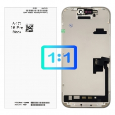 Pantalla completa sin ic para iPhone 16 Pro 1:1(Service Pack)
