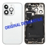 Chasis trasero con piezas y batería para iPhone 14 Pro Max blanco original desmontaje