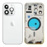 Chasis trasero sin piezas para iPhone 14 Pro Max blanco