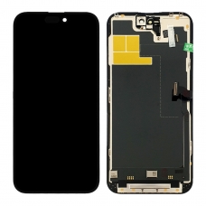Pantalla completa para iPhone 14 Pro Max negra DURA(RJ)