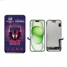 Pantalla completa para iPhone 15 Pro Max negra IN-CELL Support IC change(MOSHI PLUS)