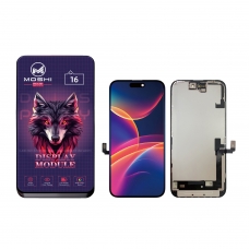 Pantalla completa para iPhone 16 negra IN-CELL(MOSHI PLUS)