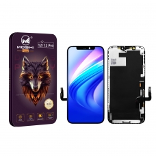 Pantalla completa para iPhone 12/12 Pro negra OLED(MOSHI PLUS)