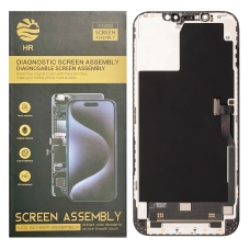 Pantalla completa para iPhone 12 Pro Max SOFT OLED HR DIAGNÓSTICO negra