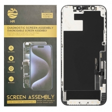 Pantalla completa para iPhone 12/12 Pro SOFT OLED HR DIAGNÓSTICO negra