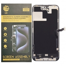 Pantalla completa para iPhone 14 Pro SOFT OLED HR DIAGNÓSTICO negra