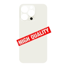 Tapa trasera tallada en frío integrado para iPhone 13 Pro Max blanca