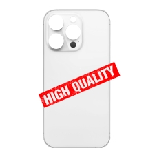 Tapa trasera tallada en frío integrado para iPhone 14 Pro blanca