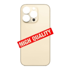 Tapa trasera tallada en frío integrado para iPhone 14 Pro Max oro