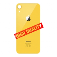 Tapa trasera tallada en frío integrado para iPhone XR A2105 amarilla