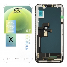 Pantalla completa para iPhone X A1901 negra JK IN-CELL