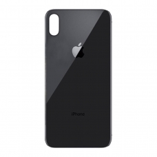 Tapa trasera negra para iPhone X A1901 (Agujero grande)